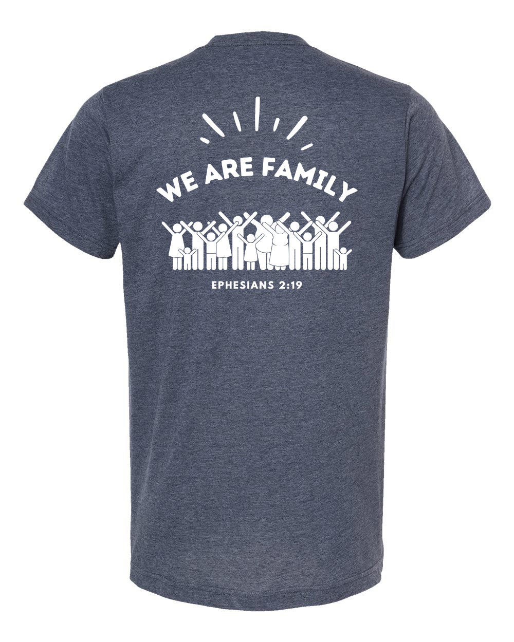 We are Family Adult T-Shirt