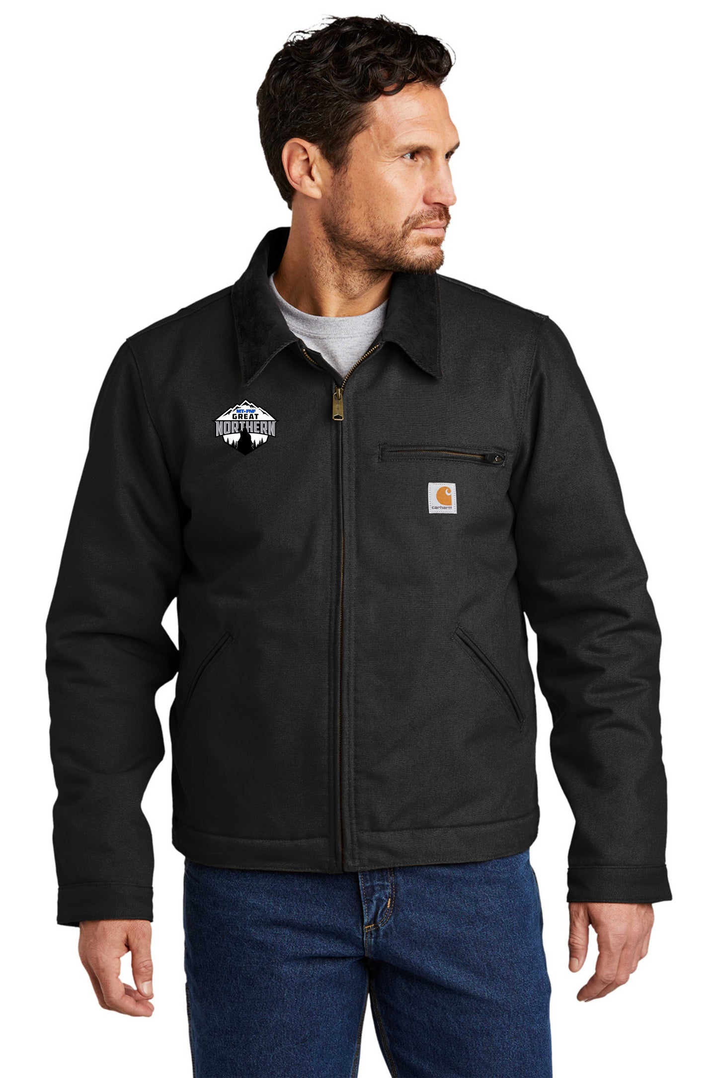 Carhartt® Duck Detroit Jacket with Great Northern Logo