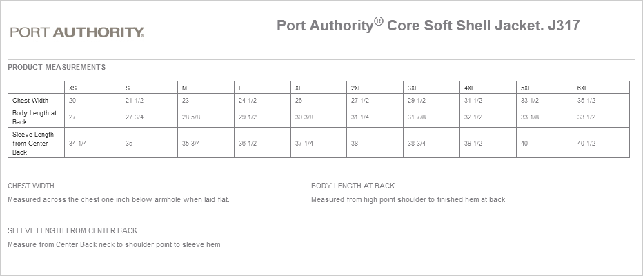 Ladies Port Authority® Core Soft Shell Jacket L317